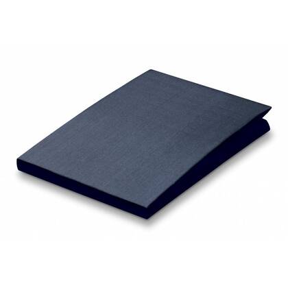 Percale Hoeslaken Navy | 200  x 200 cm | Blauw | Katoen