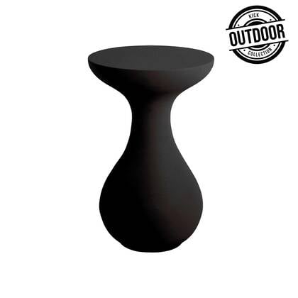 Kick bijzettafel Dez - Zwart Bruin