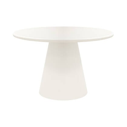 Kick eettafel Troy - Wit Bruin