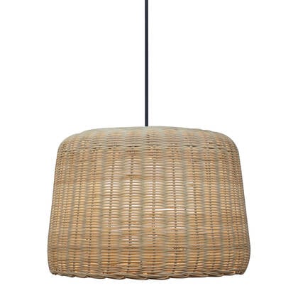 by fonQ Loura Hanglamp Bruin, Zwart