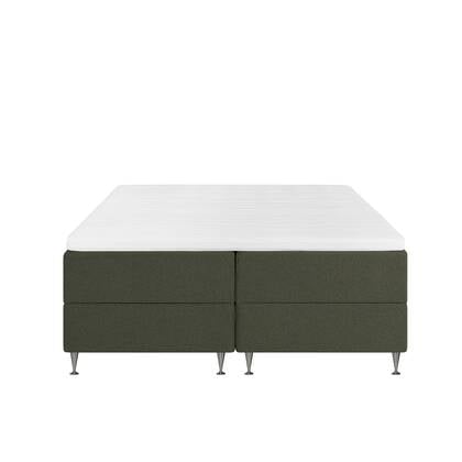 by fonQ Nubo Boxspring met Opbergruimte - 160 x 200 cm - Mos Groen