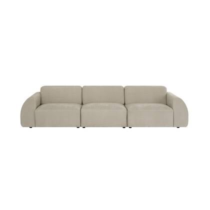 by fonQ Bink 3-zitsbank - Bouclé - Beige