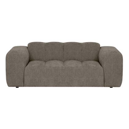 by fonQ Plume 2-zitsbank - Chenille - Mocca Bruin