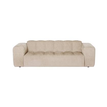 by fonQ Plume 2,5-zitsbank - Chenille - Beige