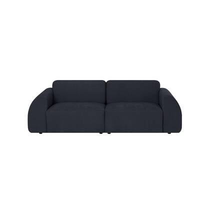 by fonQ Bink 2,5-zitsbank - Bouclé - Zwart