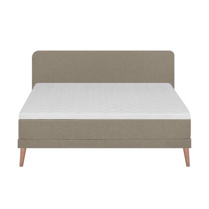 by fonQ Loa Boxspring - 160 x 200 cm - Beige