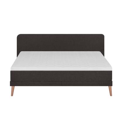 by fonQ Loa Boxspring - 180 x 200 cm - Antraciet Grijs