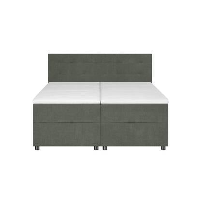 by fonQ Brene Boxspring met Opbergruimte - 180 x 200 cm - Mos Groen