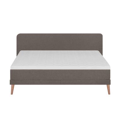 by fonQ Loa Boxspring - 180 x 200 cm - Steen Grijs