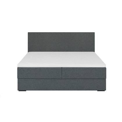 by fonQ Modo Boxspring met Opbergruimte - 180 x 200 cm - Blauw Grijs