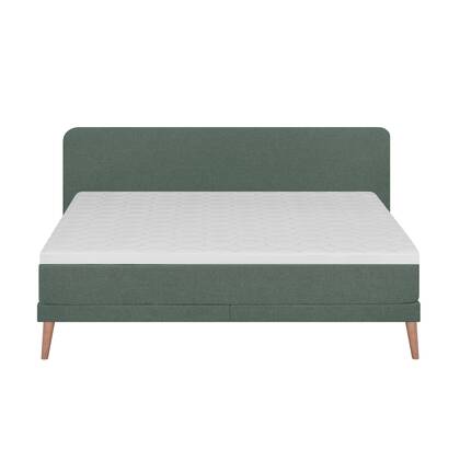 by fonQ Loa Boxspring - 180 x 200 cm - Mos Groen
