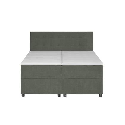 by fonQ Brene Boxspring met Opbergruimte - 160 x 200 cm - Mos Groen