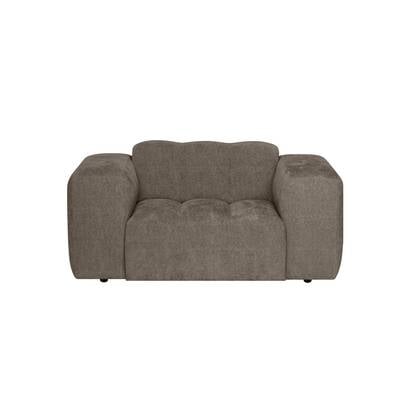 by fonQ Plume Fauteuil - Chenille - Mocca Bruin