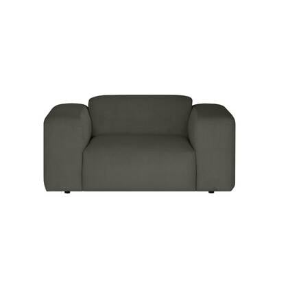 by fonQ Wonder Fauteuil - Rib - Antraciet Grijs