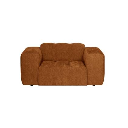 by fonQ Plume Fauteuil - Chenille - Terra Rood