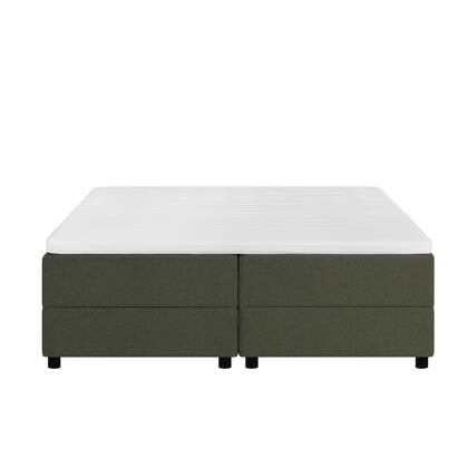 by fonQ Stilo Boxspring met Opbergruimte - 180 x 200 cm - Mos Groen