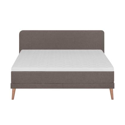 by fonQ Loa Boxspring - 160 x 200 cm - Steen Grijs