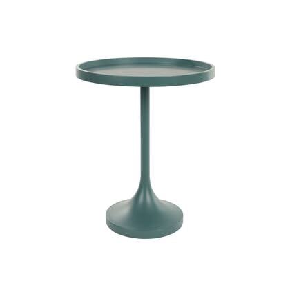 Zuiver Jason Bijzettafel Rond 46 cm Blauw