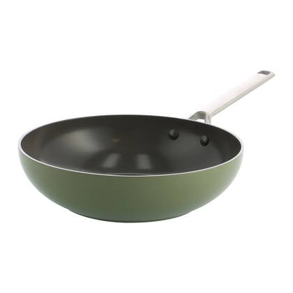 BK Sublime Wokpan Ø 28 cm - Olijf Groen