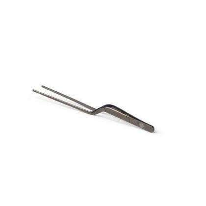 Yakiniku - Shichirin Tafelgrill Accessoire Pincet Gebogen Zilver