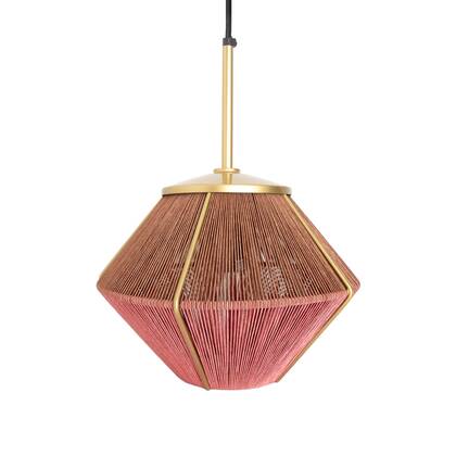 Sissy-Boy Bruin-roze hanglamp aural shades mini