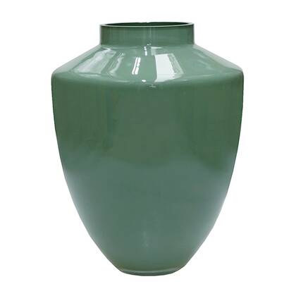Vase The World - Tugela M pastel green Ø28 x H36 cm