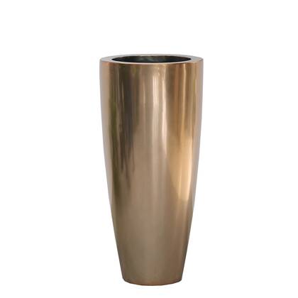 Vase The World - Kentucky S copper Ø37 x H80 cm Messing