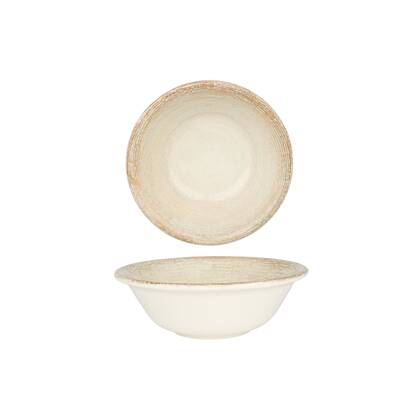 Bonna Kommetje - Patera - Porselein - 16 cm (400cc) - set van 6 Bruin