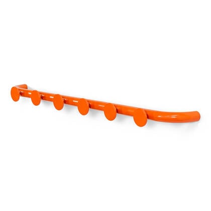 SPINDER DESIGN RETRO 6 Wandkapstok - Pure Orange Oranje