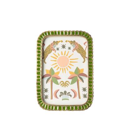 Sissy-Boy Groene scalloped enamel fotolijst