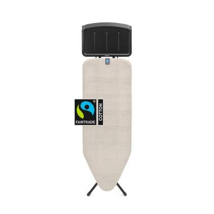 Brabantia Strijkplank C met Stoomunithouder - 124x45 cm Grijs