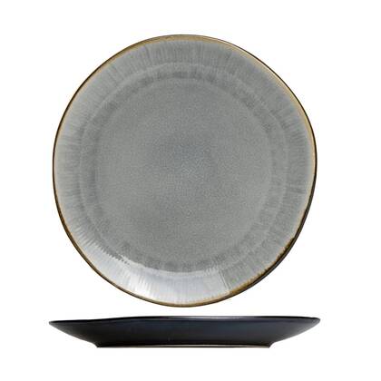 Cookinglife Ontbijtborden | Dessertborden Nola Warm Grey ø 21 cm - 6 stuks
