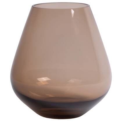 Vase The World - Tasman M taupe Ø26 x H28 cm