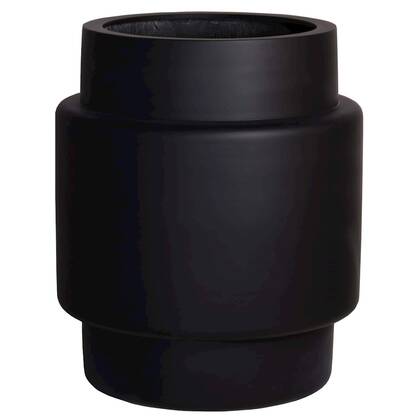 Vase The World - Billund big black Ø60 x H70 cm Zwart