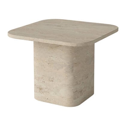 Bolia Eida Salontafel - H 42 x B 55 cm - Travertijn Beige