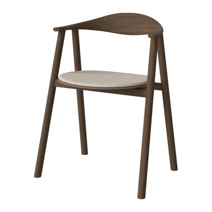 Bolia Swing Eetkamerstoel - Donker Eiken - Beige