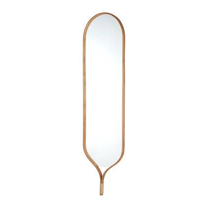 Bolia Racquet Spiegel - Soap Treated Oak Bruin