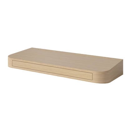 Bolia Vala Bureau - B 110 x D 50 cm - Witgepigmenteerd Geolied Eiken