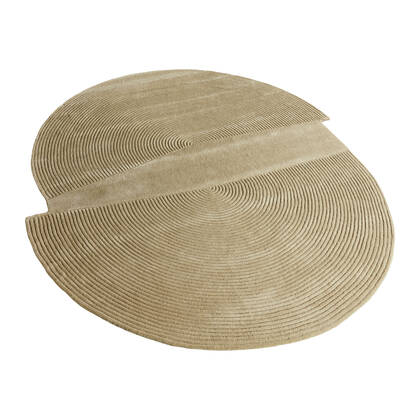 Bolia Zen Vloerkleed 209 x 240 cm - Split - Beige