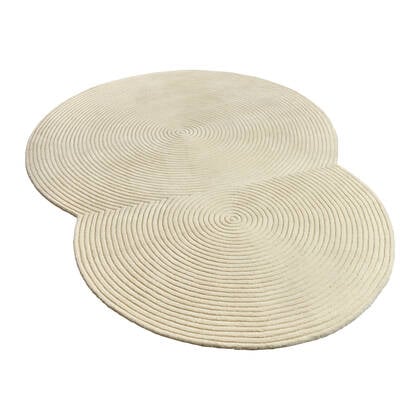 Bolia Zen Vloerkleed 257 x 330 cm - Rounded - Crème