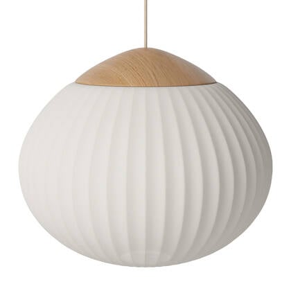 Bolia Acorn Hanglamp Ø 41 cm - Textiel - Ivory Wit