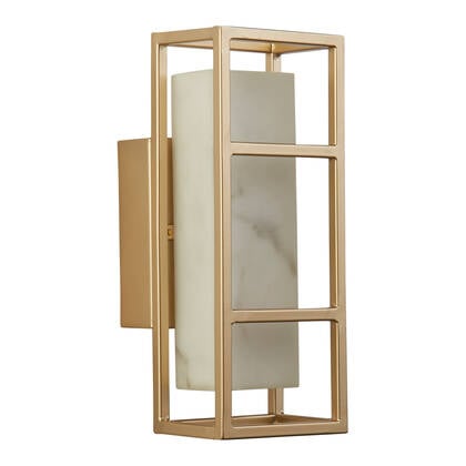 Searchlight Mirage Wandlamp - Ø 40 cm Goud