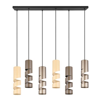 Trio Stream Hanglamp - 6x GU10 Multicolor