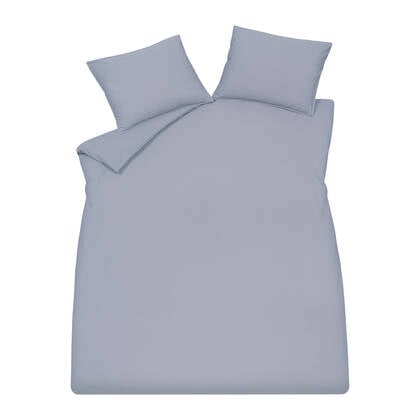 Vandyck Washed Cotton Dekbedovertrek 140x200/220 cm - Lavender Blue Blauw