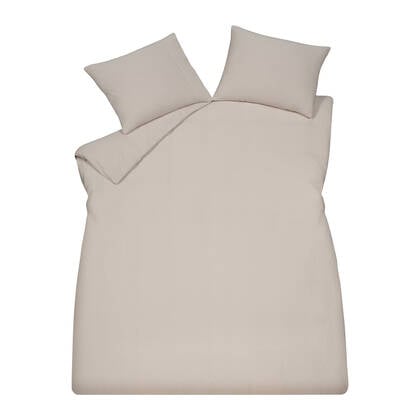 Vandyck Pure Dekbedovertrek 200x200/220 cm - Stone 07 Beige