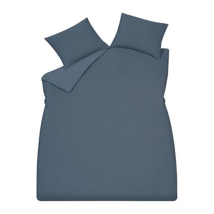 Vandyck Pure Dekbedovertrek 140x200/220 cm - Blue Blauw