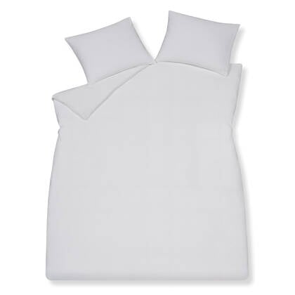 Vandyck Pure Dekbedovertrek 200x200/220 cm - White Wit