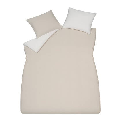 Vandyck Pure Dekbedovertrek 240x200/220 cm - Stone 89 Beige