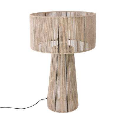 Urban Interiors - Tafellamp Diro Jute 43x30 naturel Bruin