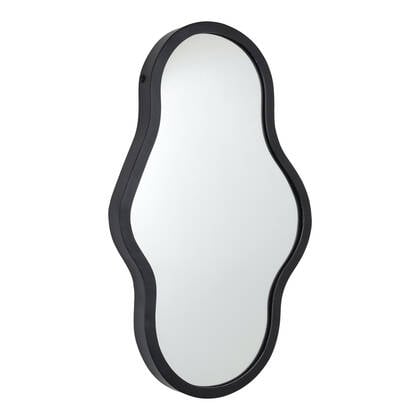 LOFT42 Spiegel Origa Small - Organische vorm - Metaal - Zwart - 50x30